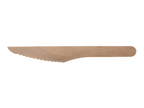 Messer aus Birkenholz 16,5 cm lang Pack (100 Stck)