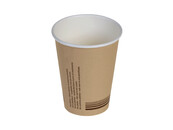 Just Paper Kaffeebecher braun 300ml/12oz, Ø 90 mm