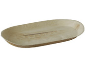 Palmblatt Platte oval 48x 24x 4cm